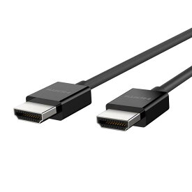 Belkin HDMIケーブル 4K PS5 / Xbox/iPad/iPad Pro/iPad mini 対応 HDMI 2.1 Ultra HD High Speed 2m ブラック AV10175bt2MBKV2-A