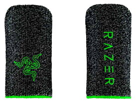 Razer Gaming Finger Sleeve ゲーミング フィンガースリーブ すべり止め指サック なめらか高感度繊維 軽量 通気性 幅広い互換性 ユニバーサルフィット iPhone/Android/iPad/PC 【日本正規品】 R