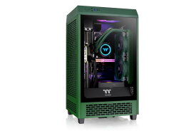 Thermaltake The Tower 200 Racing Green 大型グラフィックカード縦置き対応 ミニタワー Mini-ITX PCケース CA-1X9-00SCWN-00 CS8768