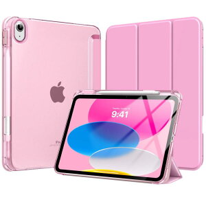 MoKo iPad ��11���� (A16) 2025 / iPad ��10���� 2022 �P�[�X 11/10.9�C���` �I�[�g�X���[�v�Ή� PU���U�[�O�� ���n�}�C�N���t�@�C�o�[ �y���V�����[�X���b�g�t�� �y�� ���^ ���h�~ �X�}�[�g�P�[�X RosePi