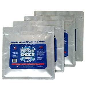 クーラーショック 保冷剤 単品 Mサイズ 繰り返し使用可-7.8℃をキープ 7CSMS