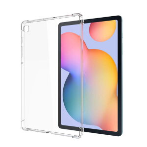Asgens �N���A�P�[�X Samsung Galaxy Tab S6 Lite 10.4 2020 (SM-P610/P615) �p�A�X�����y�ʃ\�t�g TPU �V���R�[���Ռ��z���ی�J�o�[ Samsung Galaxy S6 Lite 10
