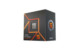 【Amazon.co.jp】 AMD Ryzen 5 7600, with Wraith Stealth Cooler 3.8GHz 6コア / 12スレッド 38MB 65W 3年+1年サポート 正規品 100-100001015BOX/EW-1Y