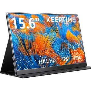 KEEPTIME oCj^[ 15.6C` 1920*1080 oCfBXvC |[^uj^[ IPStpl  ^ y }OlbgیJo[t USB Type-C ~jHDMI PS4/XBOX/Switch/PC