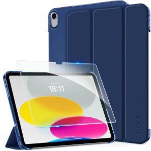 [iPad 11���� 10���� �P�[�X �K���X�t�B���� �Z�b�g]CACOE ipad a16 11�C���` 2025/10.9�C���` 2022 �A�C�p�b�h�p �n�[�h�P�[�X �I�[�g�X���[�v �O�܂� Apple Pencil�Ή� �����΂��� �J�o�[ �f�B�[�v