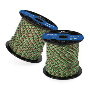 Abma Cord �p���R�[�h 3mm 3�c �ω׏d192kg 100%�i�C���� 30M - �l�I���O���[���̉�