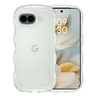 GUAGUA Google Pixel 10A ケース クリア ウェーブ ピクセル 10a ソフト TPU うねうね 純透明 ケース マツ…