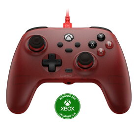 GameSir T7 有線ゲームコントローラー XBOX/PC/Steam用有線ゲームパッド ホール効果スティックとトリガー搭載 4つの振動モーター付き多機能ゲームパッド (赤)