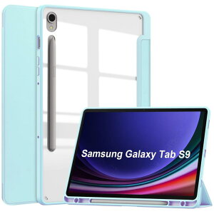 Galaxy Tab S9 FE/S10 FE�K�p�P�[�X�J�o�[ �蒠�^ ���^ Samsung Galaxy Tab S9/S10 11 �C���`�^�u���b�g�p����PU ���U�[�P�[�X �O�܂� �}�O�l�b�g�J�� SM-X520/ X526B /SM-X510/