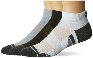 [Under Armour] UA PERFORMANCE TECH LOW CUT SOCKS (3P) Mod Gray/White/Jet Gray MD