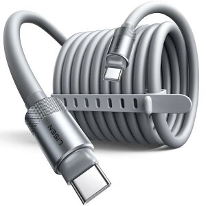 LISEN Type-C �P�[�u���y100W�zUSB C �P�[�u�� �}���[�d PD �Ή� �������ŁA������ �����[�d�R�[�h �^�C�vc�i�V���R���f�� ���ϋv �f���h�~�jCtoC iPhone17 16 15/Switch 2/GalaxyS25 MacBo