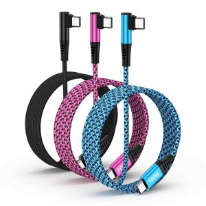 Viviber USB C L�� �P�[�u�� PD 100W L�^�y1.8m*3�{*3�F�ztype-c 5A�}���[�d �i�C�����҂� �^�C�vc �P�[�u�� MacBook/iPad/iPhone 16�V���[�Y/iPhone 15�V���[�Y/Galaxy S24/