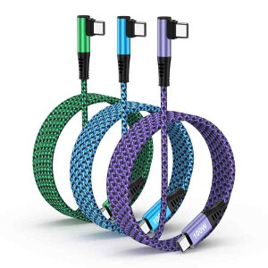 Viviber USB C L�� �P�[�u�� PD 100W L�^�y1.8m*3�{*3�F�ztype-c 5A�}���[�d �i�C�����҂� �^�C�vc �P�[�u�� MacBook/iPad/iPhone 16�V���[�Y/iPhone 15�V���[�Y/Galaxy S24/