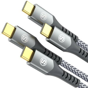 USB Type C ケーブル【3M/2本】タイフc ケーブル【PD QC3.2対応 100W急速充電】USB C-Cけーぶる たいふc usb cけーぶる iPhone 17 16 15 Pro Max,MacBook Pro/Air iPa