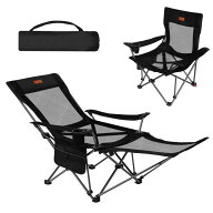 DesertFox リクライニングチェア キャンプ椅子 単品/セット 4way 仮眠 昼寝 4段階調整 四季適用 【メッシ…