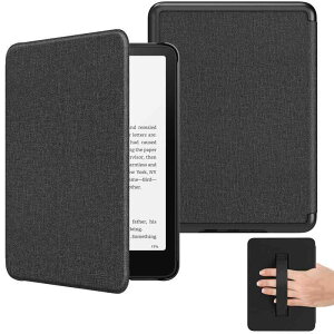 MoKo Kindle Paperwhite ��12���� 2024 7�C���` �P�[�X Kindle Colorsoft ��1���� 2025 7�C���`�p �ی�J�o�[ �V�O�j�`���[�G�f�B�V�����p�蒠�^�ی�P�[�X �n���h�z���_�[���� �I�[�g�X���[�v�Ή� �y��