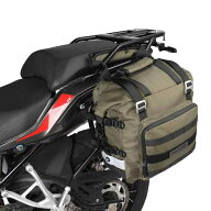 Rhinowalk バイク用サイドバッグ 防水オートバイ荷物袋 クイックリリース 側面袋 20L ほとんどのアドベン…