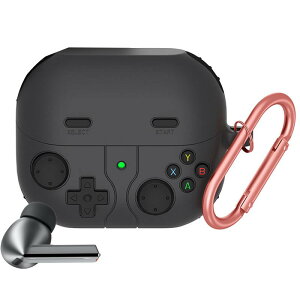 Galaxy Buds 3 Pro �P�[�X, Lamshaw �V���R�� �ی�P�[�X �J�o�[ �n���h�g���b�v�t �Ռ��⏝���� �ی� �C���z�� ���[�P�[�X �Ή� Galaxy Buds 3,Galaxy Buds3 Pro �C���z���P�[�X (�u���b�N)