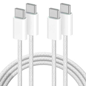 iphone 15 �[�d�P�[�u�� 1m �^�C�vc 100w/5A �}���[�d �P�[�u�� PD/QC3.0�Ή� type-c to c �[�d�R�[�h�����[�d �����Ղ��[ 2�{�Z�b�g�����f�[�^�]�� ���ϋv �f���h�~Android/MacBook Pro/Mate