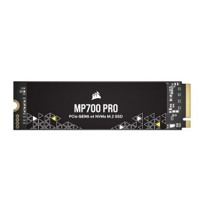 CORSAIR MP700 PRO �yPCIe Gen5 x4 NVMe 2.0 M.2 SSD�z �����x TLC NAND M.2 2280 DirectStorage �Ή� �ő� 12,400MB/s CSSD-F2000GBMP700PNH