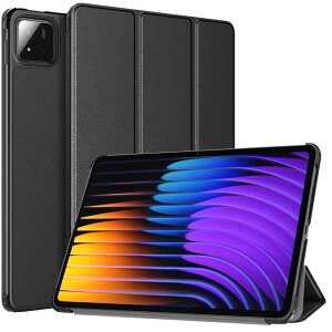 MoKo Xiaomi Pad 8/7 11.2�C���` �P�[�X Mi Pad 8 Pro/7 Pro 11.2 �J�o�[ �V���I�~�p�b�h8/7 �蒠�^�ی�J�o�[ �X�^���h�P�[�X �I�[�g�X���[�v�Ή� PC+PU�� �y�� ����h�~/�ϏՌ� Blac
