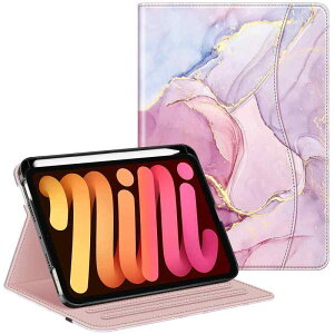 Fintie iPad Mini 7 (A17 Pro 2024)/Mini 6 �P�[�X 2021 8.3�C���` �ی�J�o�[(��X�}�[�u���s���N)