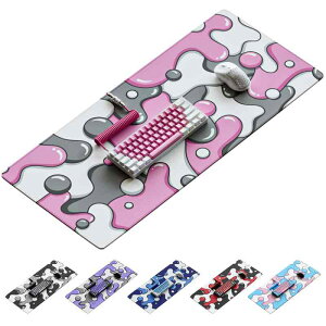Kraken Keyboards DRIP XXL �s���N�z���C�g �Q�[�~���O�}�E�X�p�b�h - �v���t�F�b�V���i���E�l �s���N�}�E�X�p�b�h - �s���N�u���b�N �Q�[�~���O�f�X�N�}�b�g - ����36�C���` x 16�C���` �g��X