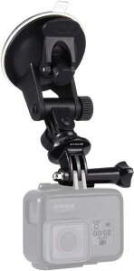 PULUZ GoPro�p�z�Ճ}�E���g�i�ԍڗp�j ? �p�x���߉\�Ȏԑ��E�t�����g�K���X�p�z���_�[ ? GoPro Hero 12/11/10/9/8/7�AInsta360 X3/X2�ADJI OSMO�A�N�V�����J�����Ή�