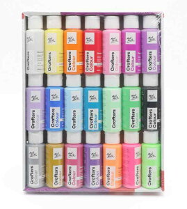 Mont Marte �A�N�����G�̋�Z�[�g 21pc x 60ml Crafters Colour Discovery �H�|���p�p ���S�ҁA�w���A��|�����̗��z�I�ȑI��