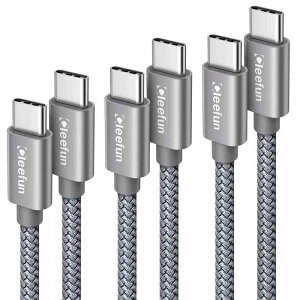 USB C �P�[�u���y3�{ 0.3m+1m+1.8m�z�^�C�vCtoC �P�[�u�� PD�Ή� 60W�}���[�d USB C to C �P�[�u�� iPad mini 6 2021�AMacBook�AiPad Pro 2018�AGalaxy S24 S23 Ultr