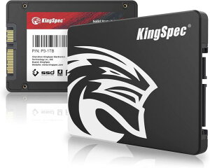 KingSpec SSD 1TB SATAIII 6Gb/s 2.5�C���`����SSD �ő�Ǎ��F570MB/s (R�F570MB/s�AW�F540MB/s) 3D NAND SATA SSD ���[�J�[3�N