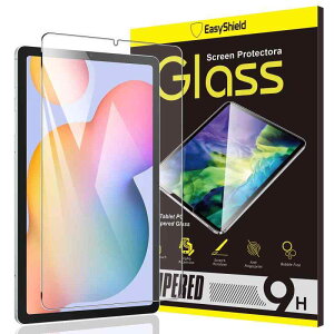 WHskyee Galaxy Tab S6 Lite�i2024�j�p�� �K���X�t�B���� Tab S6 Lite 10.4�C���` �p�� �ی�t�B���� �����K���X �t���ی�t�B���� �w��h�~ ��U�h�~ ������ ������ ���{�� ���Ɏq �d�x9H �C�A�[�� Gal