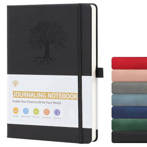 ZTOWOTO ���C���h a5 �m�[�g �n�[�h�J�o�[�A���� �W���[�i���m�[�g PU���U�[�A160�y�[�W notebook 8.3 X 5.9�C���`�A�m�[�g �L�����p�X �y�����[�v�t���A�G���X�e�B�b�N�o���h �d����׋��p�W���[�i