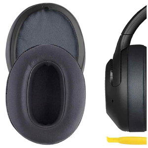 Geekria �C���[�p�b�h�݊��� �p�b�h �\�j�[ Sony WH-XB900N/ WH-CH710N/ WH-CH720N/ WH-RF400/ MDR-RF895RK �w�b�h�z���ɑΉ� �p�b�h �C���[/�C���[�J�b�v (�v���e�C�����U�[/�O���[)