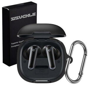 ZHZUCHLE for Soundcore P40i�P�[�X �A���J�[�T�E���h�R�A p40i�J�o�[ �V���R���� �S�ʕی� �����h�~ ������� �L�Y�h�~ �ϏՌ� �����[�d�\ �y�ʏ��^ �J���r�i�t�� P40i �A�N�Z�T���[ (�u���b�N)