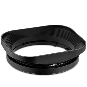 Haoge LH-X53 �o���l�b�g���^���X�N�G�A�����Y�t�[�h�V�F�[�h for �x�m�t�C���� Fujifilm Fuji Fujinon XF 35mm F1.4 R / XF35mmF1.4 R , XF 18mm F2 R / XF18mmF2 R