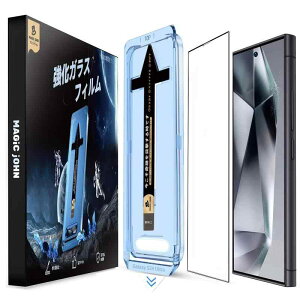 MAGIC JOHN galaxy s24 ultra �p �t�B���� 2���Z�b�g �K�C�h�g�t�� �����z�� �\��₷�� �M�����N�V�[s24 �p �ی�t�B���� �w��h�~ ��U�h�~ �M�����N�V�[s24 ultra �p �t�B���� �X�N���b�`�h�~