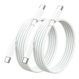 USB Type C �P�[�u�� 1.5m (2�{�Z�b�g) LpoieJun�yPD�������[�d/3A 65W�}���[�d �z ���ϋvTPE�f�� �����f�[�^�]�� �X�}�[�g�t�H��/�^�u���b�g/�Q�[���@�Ȃ�Type-c�@��ƌ݊���������