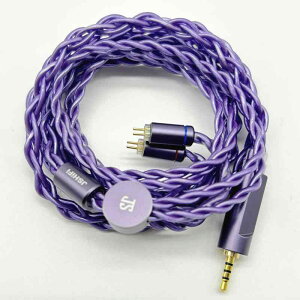 �yJSHiFi-Lavender�z2pin2.5mm���P�[�u�� 2.5mm�⃁�b�L�Ɠ����������P�[�u�� �t���b�g2pin�C���z���A�b�v�O���[�h�P�[�u�� (2pin2.5mm)