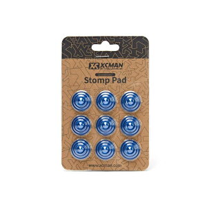 XCMAN Snowboard Round Stomp Pad �X�m�[�{�[�h �f�b�L�p�b�h ����~�� �X�g���v �p�b�h(�f��:�A���~�j�E��) (Blue)