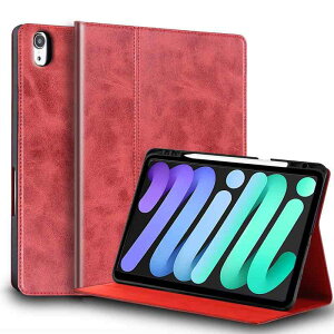 Gexmil �P�[�X iPad Mini 8.3 �C���`,iPad Mini 7���� A17 Pro 2024, 6�����p (2021) �������U�[�� �y�����[,�Ռ��h�~ �ی�P�[�X �ϏՌ��� �y�� �h�w��,�I�[�g�X���[�v/�E�F�C�N,���b�h