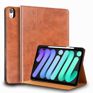 Gexmil �P�[�X iPad Mini 8.3 �C���`,iPad Mini 7���� A17 Pro 2024, 6�����p (2021) �������U�[�� �y�����[,�Ռ��h�~ �ی�P�[�X �ϏՌ��� �y�� �h�w��,�I�[�g�X���[�v/�E�F�C�N,�u���E��