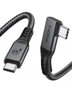 XAOSUN USB4 V2 80G�P�[�u�� Thunderbolt 5 / Thunderbolt 4 �Ή� L�� 240W PD3.1�}���[�d USB-IF�F�� 80Gbps 8K �f���o�� macbook pro ipad pro Type c���@