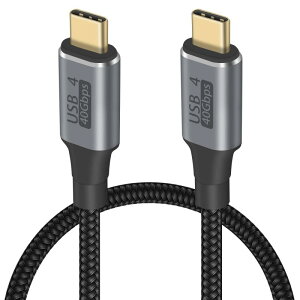 Duttek Thunderbolt 3 �Z���[�d�P�[�u��, 40Gbps USB Type C�Z���P�[�u�� USB 4�I�X�I�X 8k Thunderbolt 4 �P�[�u�� PD 100W �����[�d�� 8K@60Hz �r�f�I�o�� Thunderbolt