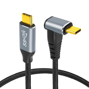 Mriocan L���^ USB Type-C�P�[�u��, 100W PD�}���[�d�Ή� 10Gbps�����f�[�^�]��, 4K@60Hz�f���o��, �i�C�����҂�, MacBook Pro/iPhone/Galaxy�Ή� (2M)