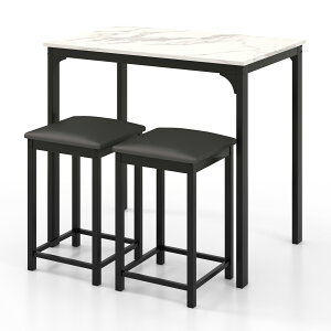 COSTWAY _CjOe[uZbg 2l 90cm _CjOe[u 3_Zbg H JE^[e[u `FA 2r Lb` gi RpNg  _ X^CbV V