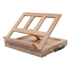 卓上イーゼル イーゼル ケヤキ製 スケッチイーゼル 画材 画板 折りたたみ 絵画スタンド