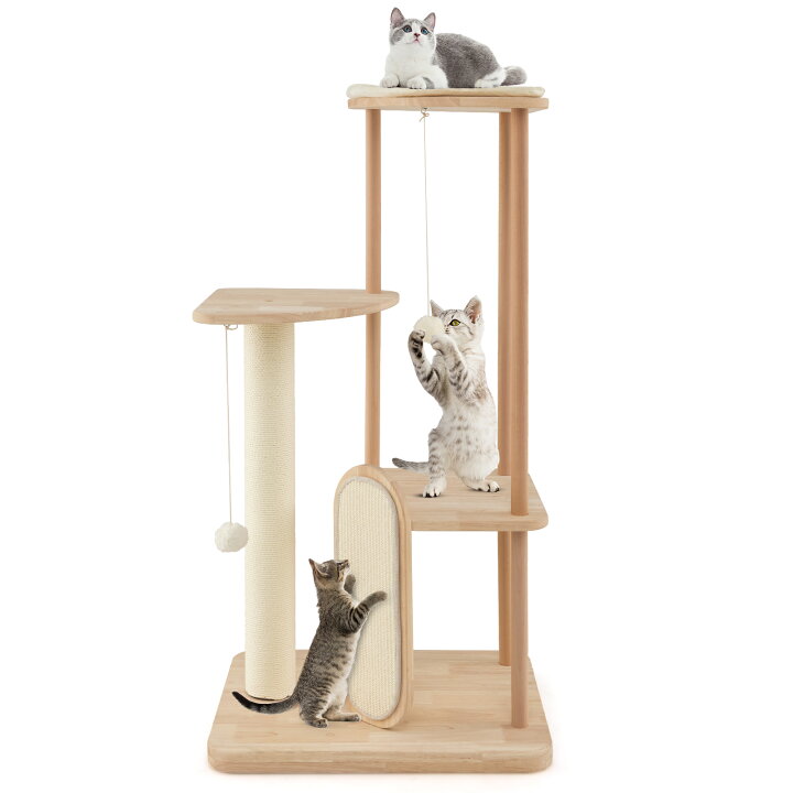 流木キャットタワー『猫の森空間』高さ150㎝
