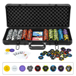 COSTWAY �|�[�J�[�Z�b�g 500�� �������� 14g�`�b�v �`�b�v�Z�b�g �|�[�J�[�`�b�v �J�W�m�`�b�v �J�W�m�Z�b�g �v���X�`�b�N���g�����v�t�� �u���b�N�A���~�P�[�X �J�W�m�Q�[�� �g�����v�Q�[�� 