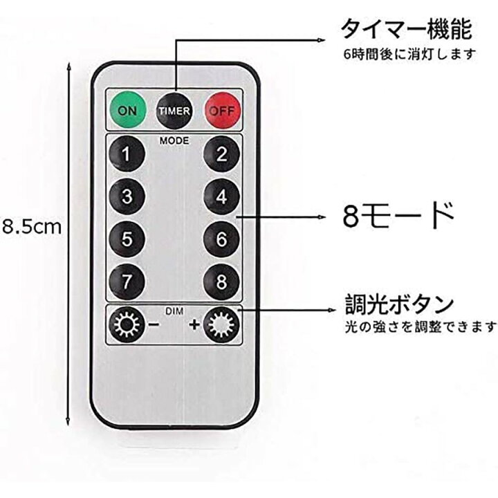 楽天市場】LEDイルミネーションライト ストリングライト 100球 USB式 リモコン付 8パターン ワイヤータイプ タイマー機能 防水 室内 ガーデンライト : コスパ優品 楽天市場】LEDイルミネーションライト ストリングライト 100球 USB式 リモコン付 8パターン ワイヤータイプ タイマー機能 防水 室内 ガーデンライト : コスパ優品